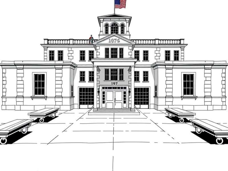 187 Military Hospital building facade